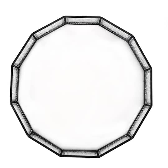 12" Etched Round Glass Tray by Ashland®